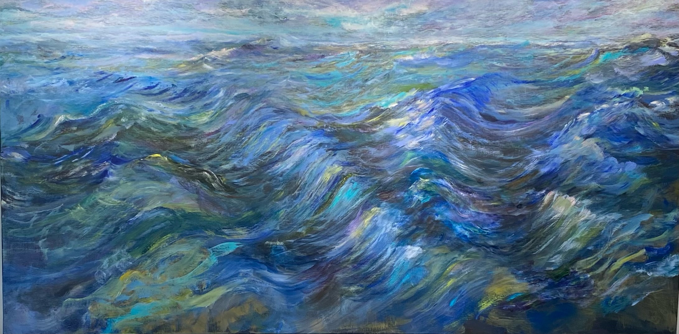 acrylic painting on canvas